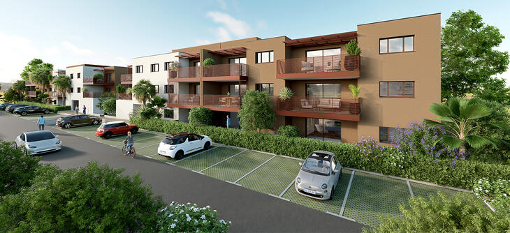 Programme immobilier Béziers au coeur du quartier Garissou, calme et résidentiel Béziers
