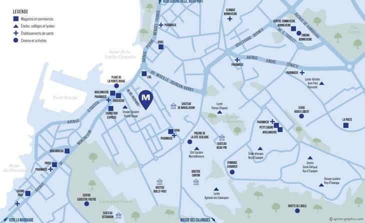 Immobilier neuf à Marseille 8e