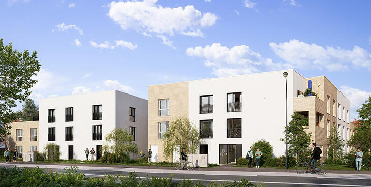 Appartement neuf à vendre – Nantes résidence idéal investissement à 15mn du campus