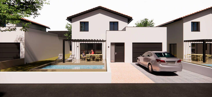 Programme immobilier Feillens maisons neuves à 15 min de Mâcon Feillens