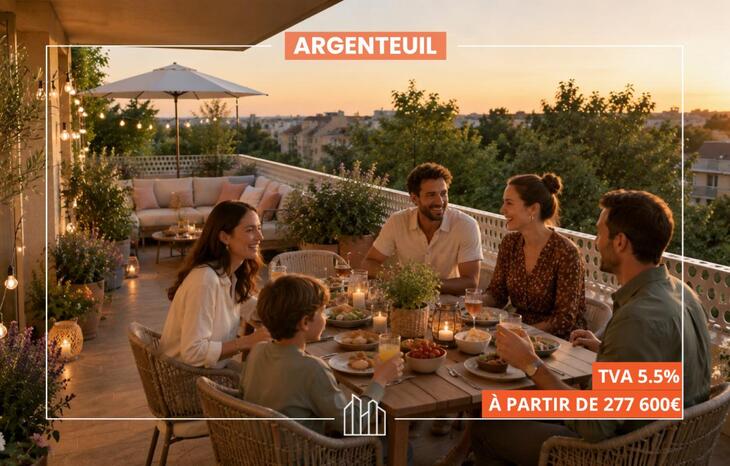 Appartement neuf à Argenteuil