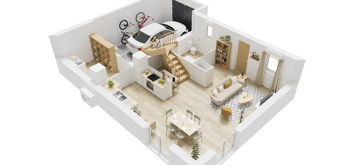 Programme neuf Évrecy maison secteur privilégié à 15 min de Caen