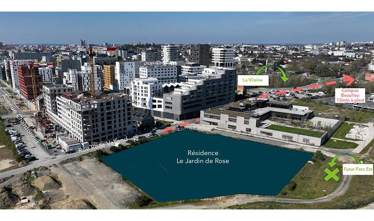 Programme immobilier Le Jardin de Rose Rennes