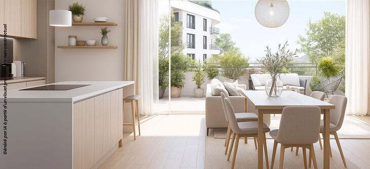 Programme immobilier Asnières-sur-Seine à 5 km de La Défense Asnières-sur-Seine