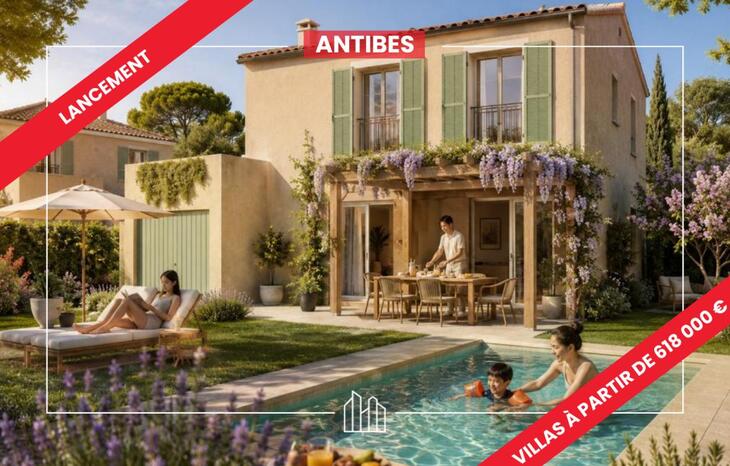Maison neuve à Antibes