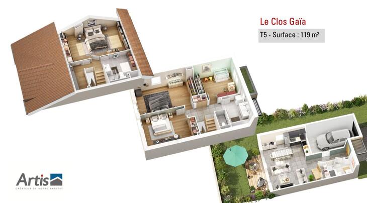 Programme immobilier LE CLOS GAÏA Cessy