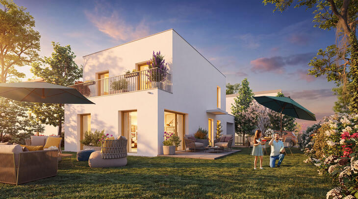 Programme immobilier Les Maisons - l'Orée Des Champs Menucourt