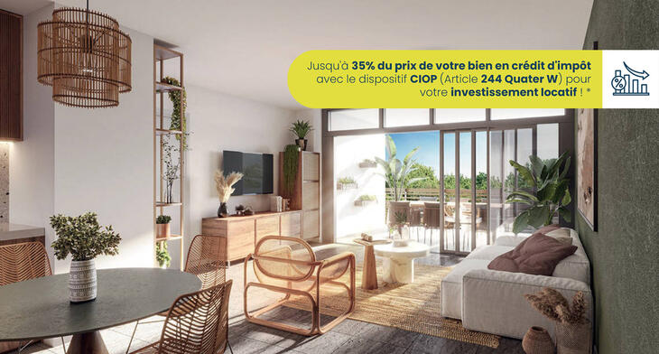Programme immobilier neuf à vendre – Saint-Leu résidence de standing avec vue sur la mer