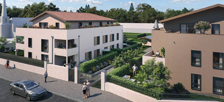 Programme immobilier Fareins esprit village à proximité de Lyon Fareins