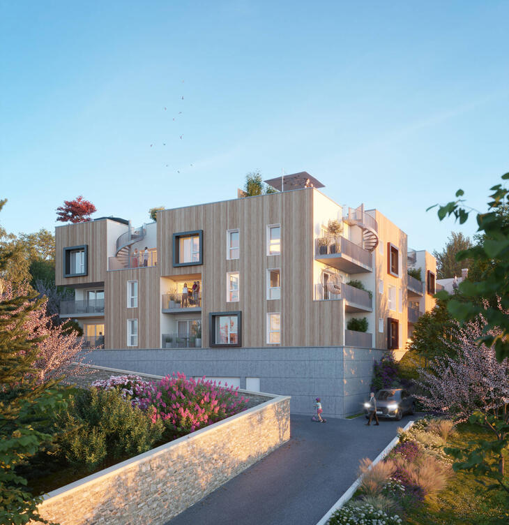 Programme immobilier Rouen quartier Jouvenet Bihorel