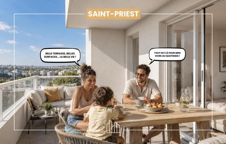 Appartement neuf à Saint-Priest