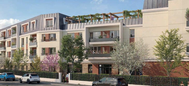 Programme immobilier Montfermeil proche centre-ville et tram T4 Montfermeil