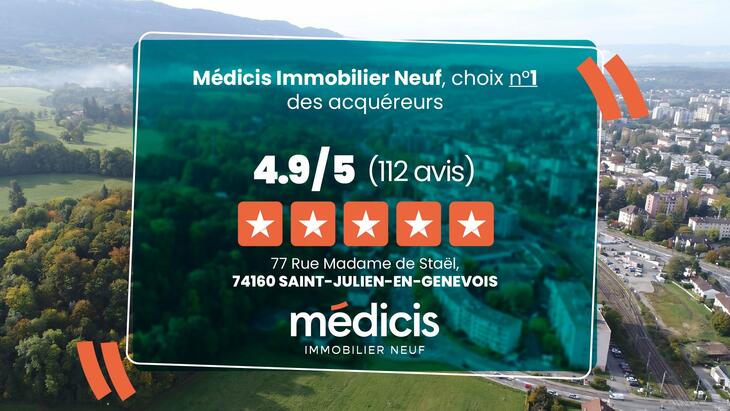 Programme immobilier Bonneville à 30 minutes en voiture de Genève Bonneville