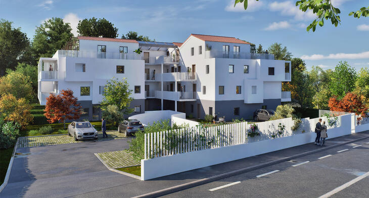 Programme immobilier Bayonne quartier Arrousets sur la rive droite de l'Adour Bayonne