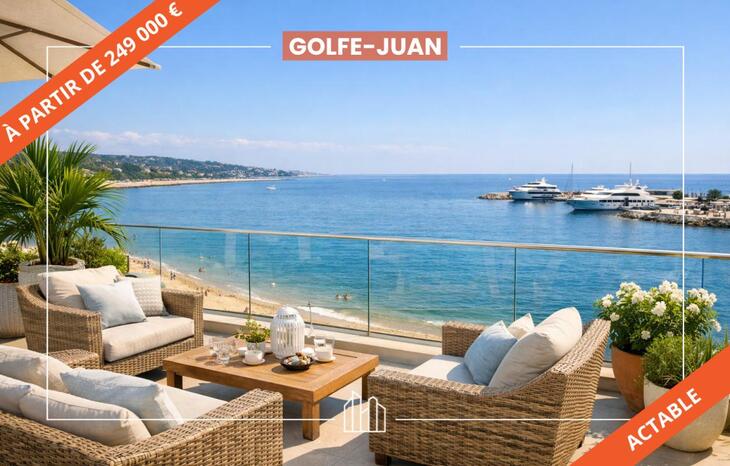 Programme immobilier neuf à vendre – RÉSIDENCE CLAIRE - PLAGE GOLFE-JUAN