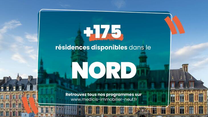Programme immobilier Mons proche du parc du Baroeul Mons-en-Barœul