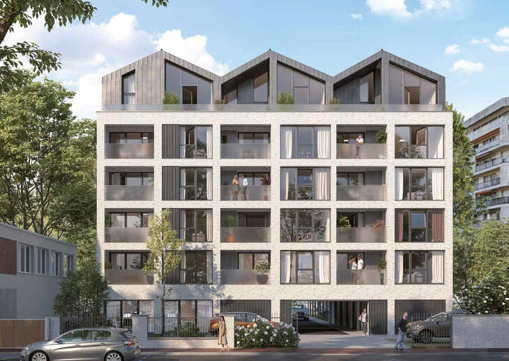 Appartement neuf à vendre – Marcq-en-Baroeul quartier Le Croisé Laroche proche tram