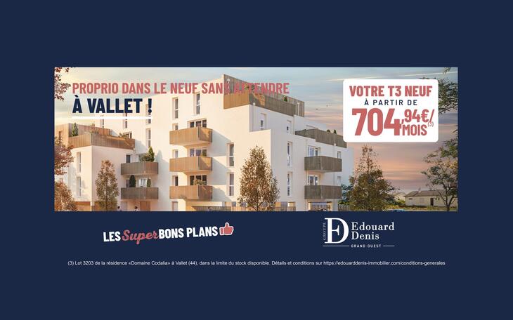 Logement neuf à vendre 157000