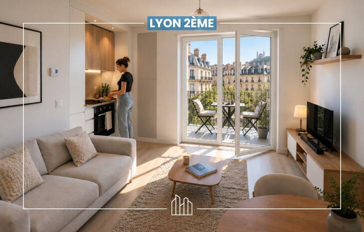 Appartement neuf à Lyon 2e