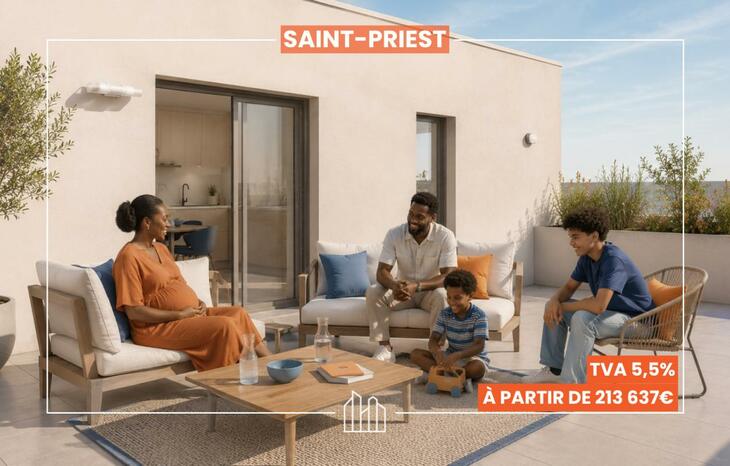 Appartement neuf à Saint-Priest