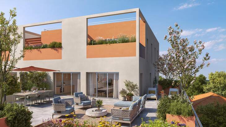 Programme immobilier Les Terrasses Lalande Bourg-en-Bresse