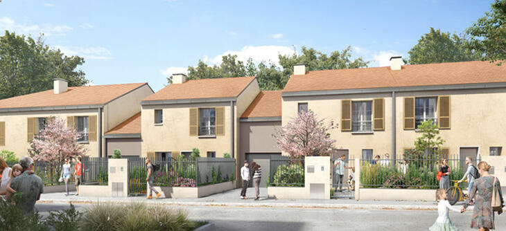 Programme immobilier neuf à vendre – Vaujours à proximité de la gare RER du Vert-Galant