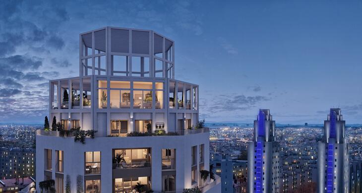 Maison neuve à vendre – Vues Ciel