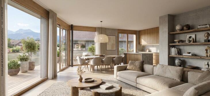 Programme immobilier Yvoire coeur du village à 6 min du Lac Léman Yvoire
