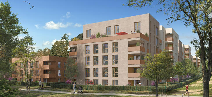 Programme immobilier Blagnac à proximité des berges de la Garonne Blagnac