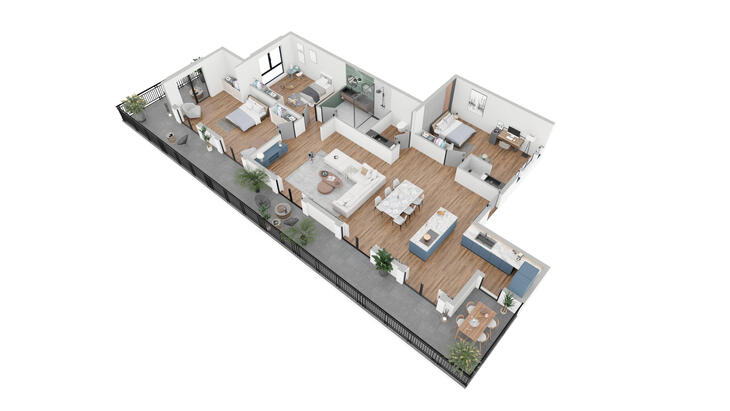 Appartement neuf à Saint-Denis