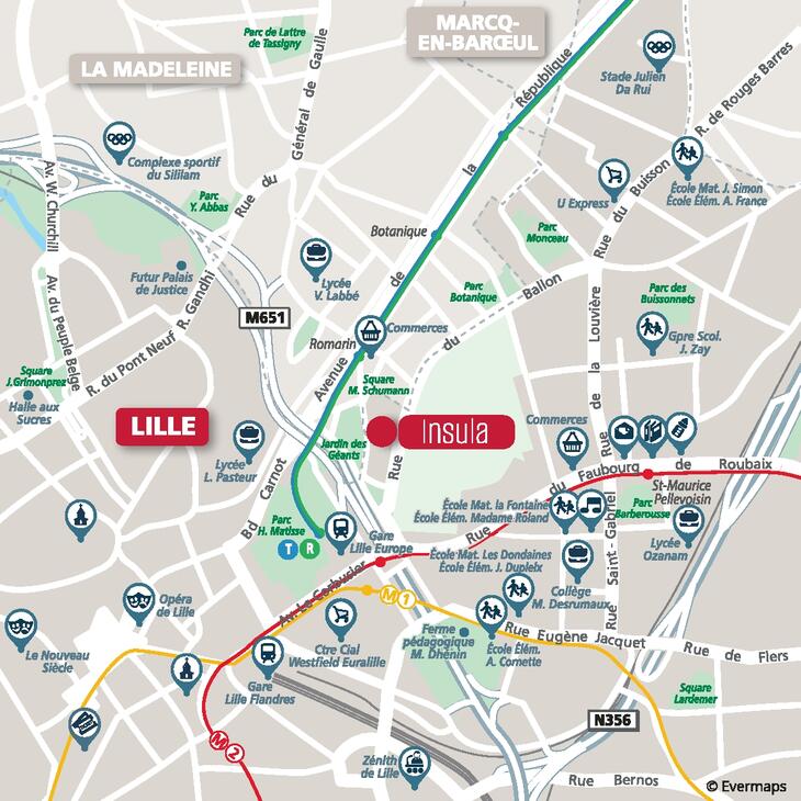 Immobilier neuf à Lille