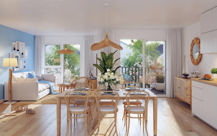 Maison neuve à Lion-sur-Mer
