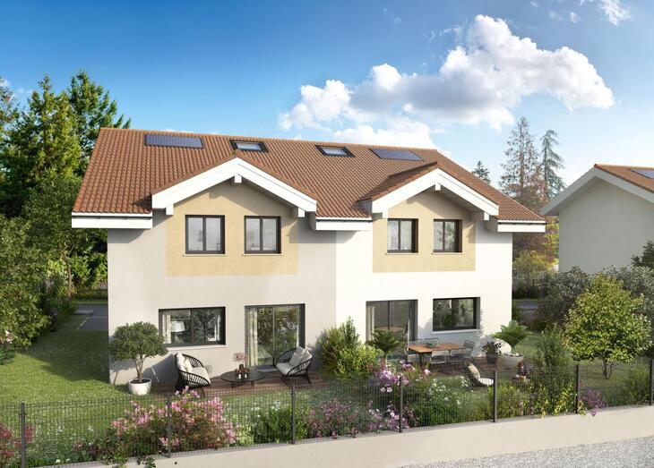 Maison neuve à Cessy