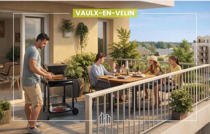 Appartement neuf à Vaulx-en-Velin