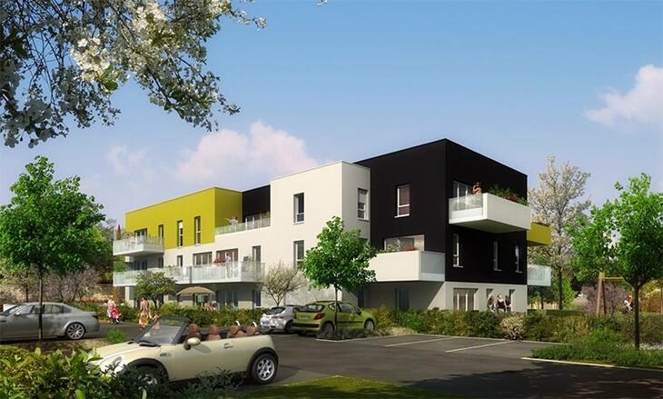 Programme immobilier neuf à vendre – Fleury-sur-Orne à 500m du tramway Grâce de Dieu
