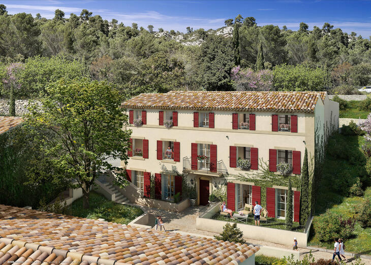 Programme neuf Aix-en-Provence vues exceptionnelles sur le Château Vauvenargues