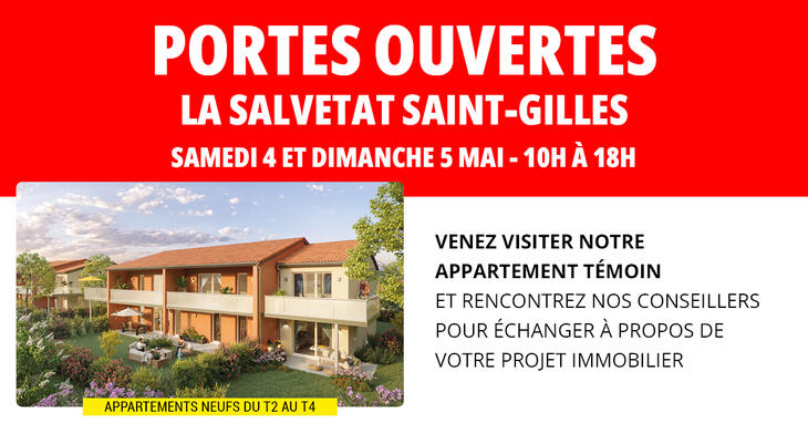 Appartement neuf à la Salvetat-Saint-Gilles