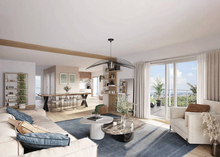 Appartement neuf à vendre – Rouen en bordure de Seine proche Parc de la Presqu'ile Rollet