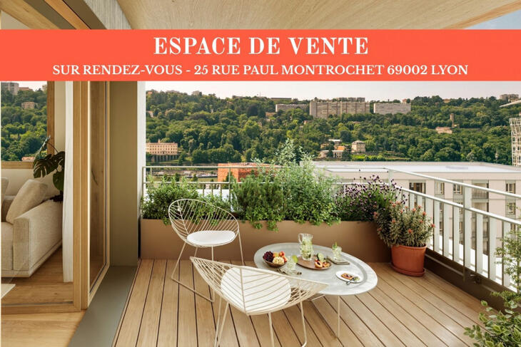 Appartement neuf à Lyon 2e
