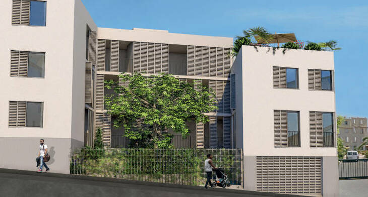 Programme immobilier neuf à vendre – Marseille 4ème au pied du Palais Longchamp