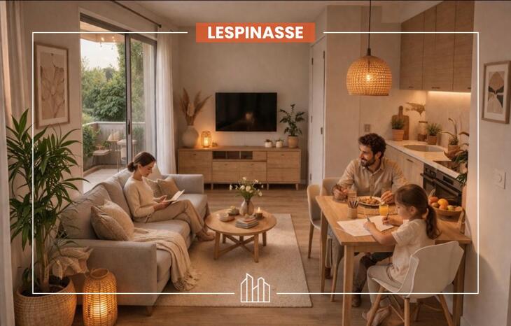 Appartement neuf à Lespinasse