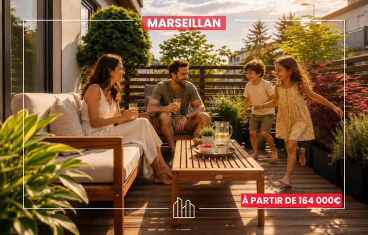 Appartement neuf à Marseillan