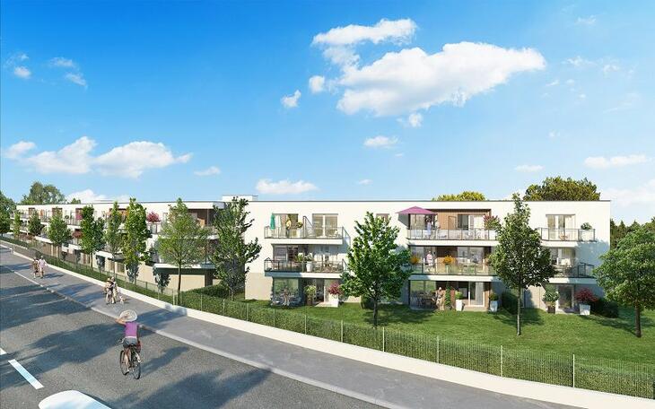 Programme immobilier neuf à vendre – LES JARDINS DE BOUTHEON - Résidence Seniors - LMNP