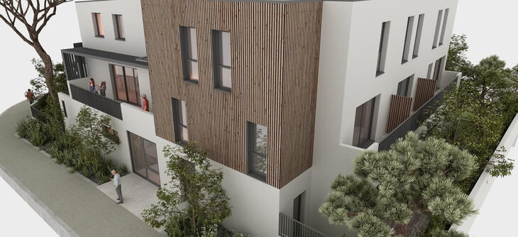 Programme immobilier Montpellier petite résidence vie de quartier proche centre-ville Montpellier