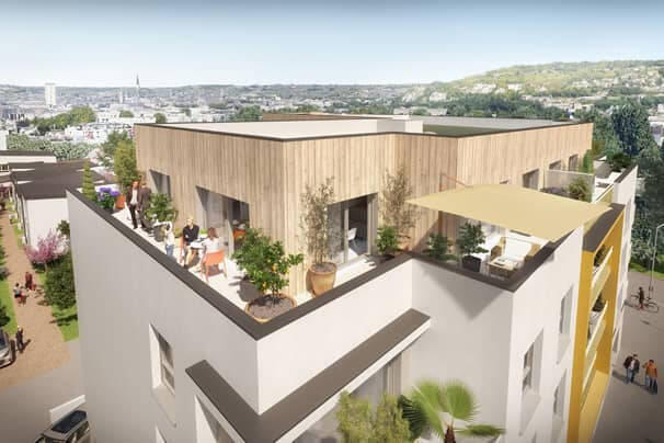 Programme immobilier Sotteville-lès-Rouen à 750 mètres de la gare TER Sotteville-lès-Rouen