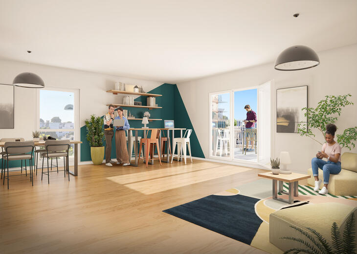 Programme immobilier Urbanéo Giraudeau Tours