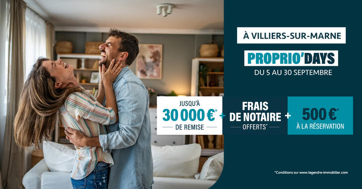 Appartement neuf à Villiers-sur-Marne