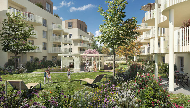 Programme immobilier Entracte Décines-Charpieu