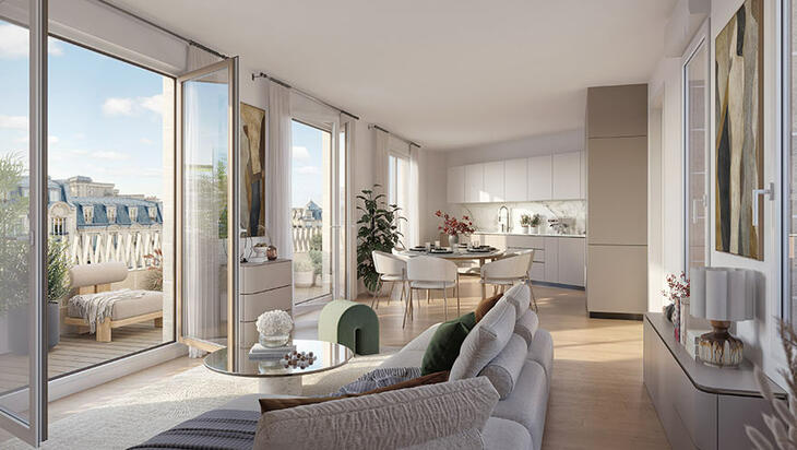 Appartement neuf à Paris 15e
