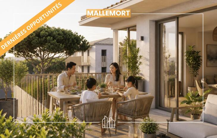 Programme neuf RÉSIDENCE INTIMISTE - APPARTEMENTS T4 - DUPLEX - AVEC STATIONNEMENT